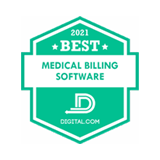 Digital.com 2021 Best Medical Billing Software Award