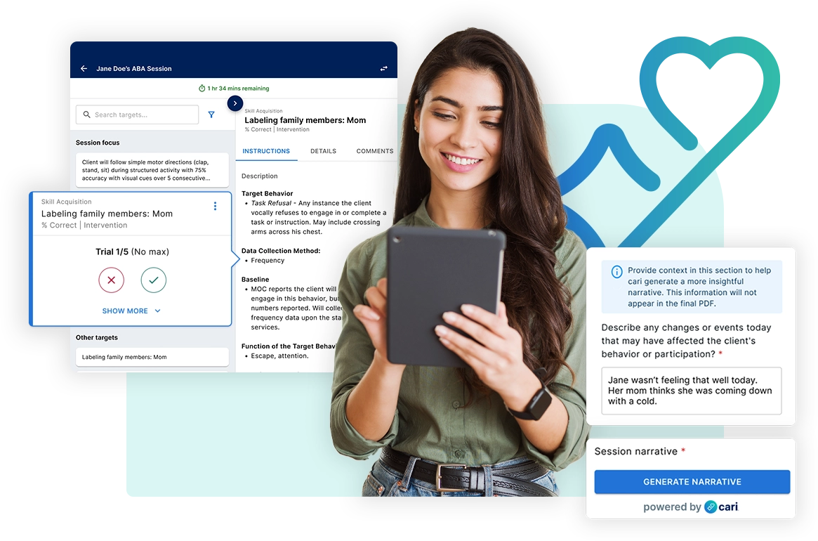 Manage realities ABA care