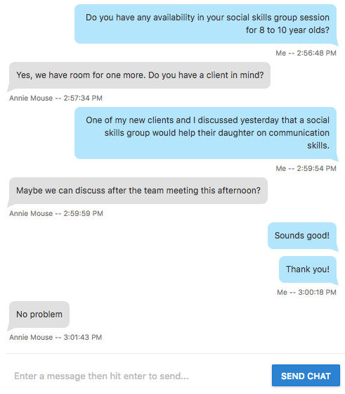 ReachMe Chat Example
