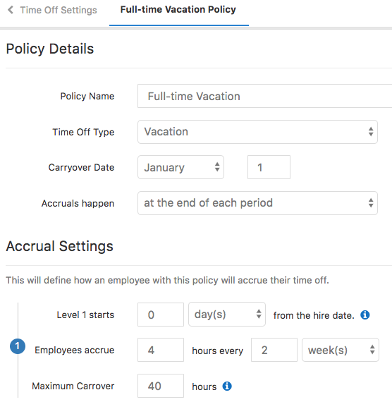 PTO-policies