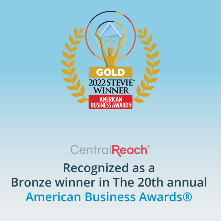 CentralReach Named a Bronze Stevie® Award Winner In 2022
